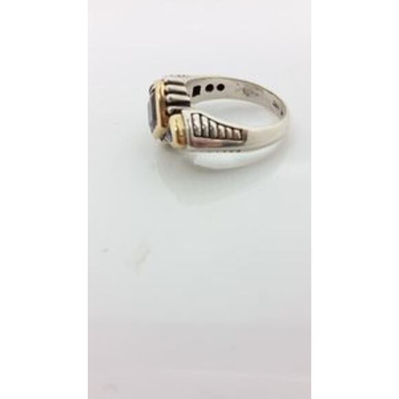 Genuine Morganite Star Sapphire 14K 925 ss Ring - Picture 5 of 5